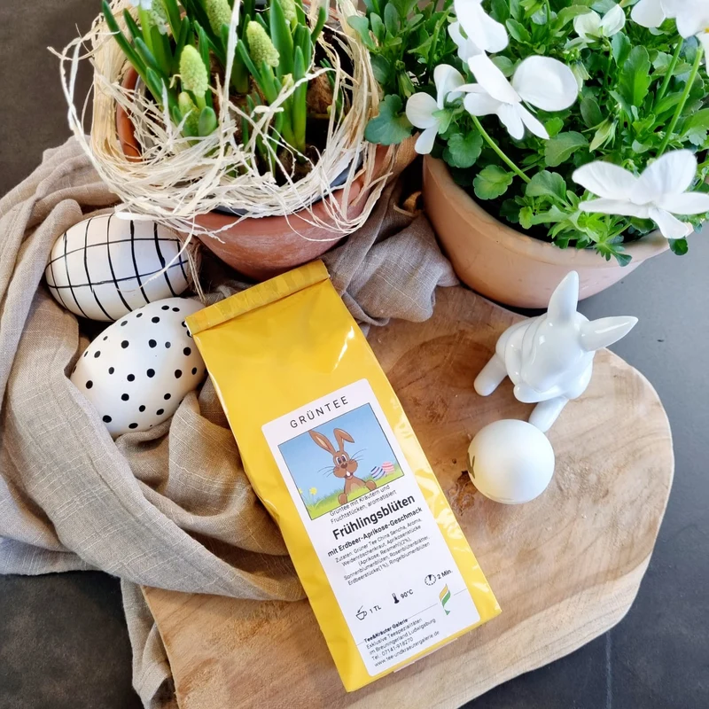 Frühlingsblüten / Erdbeer Aprikose | Grüntee | Aroma