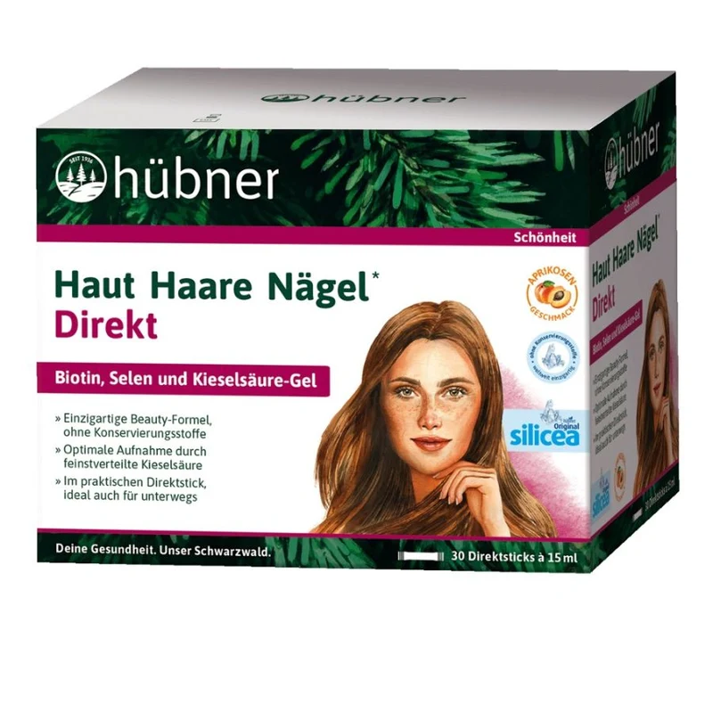 Anton Hübner Haut Haare Nägel Direkt Aprikose Bio 450ml