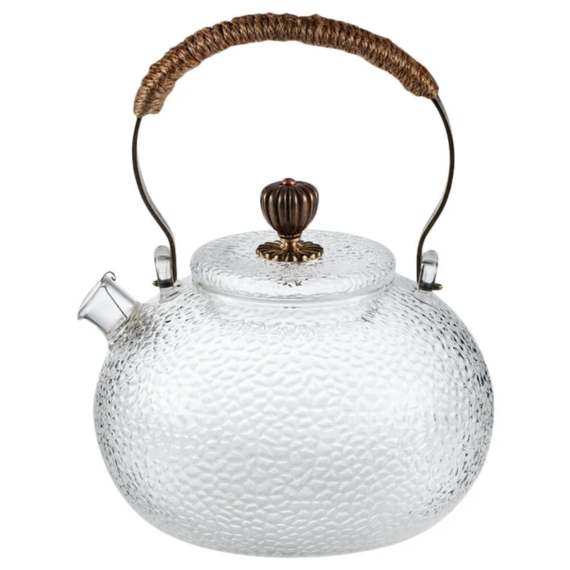 Glas Teekanne Oriental mit vier Cups