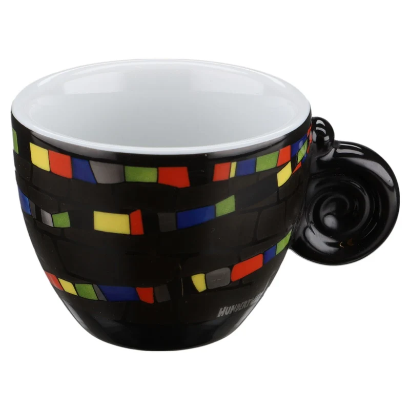 Mokkatasse Espressotasse "HundertwasserHaus Wien"