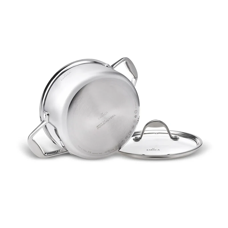 Karaca Power Steel 316+ 3Ply Kochtopf 20 cm 2.6 Lt