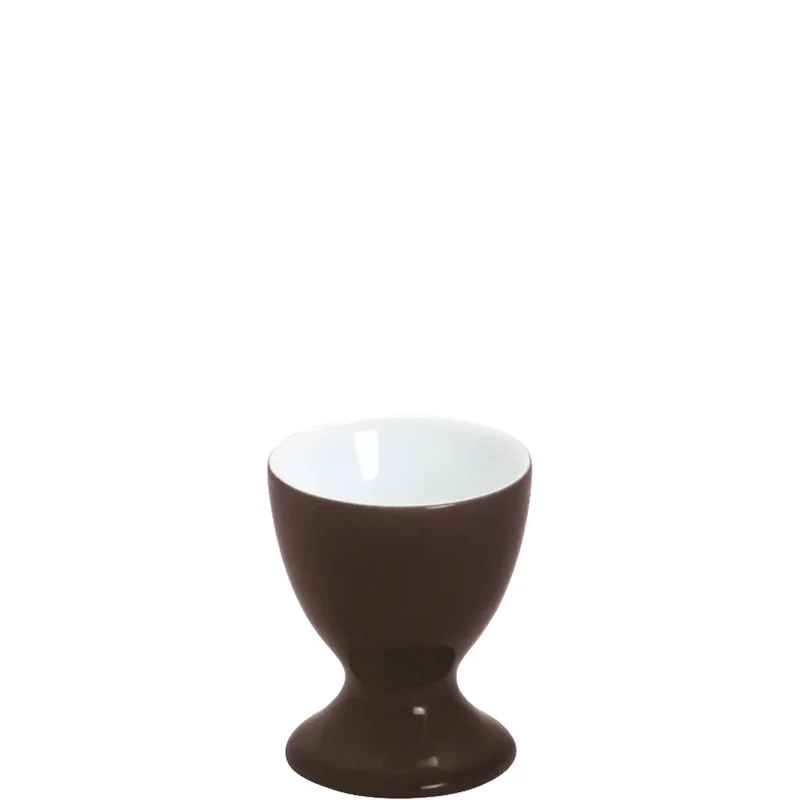 KAHLA Pronto Colore Eierbecher mit Fuß chocolate brown