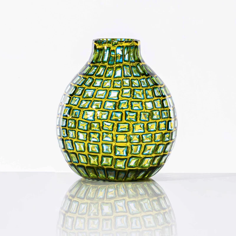 Murano Glass Vase MURRINE ROMANE by Carlo Scarpa for Venini