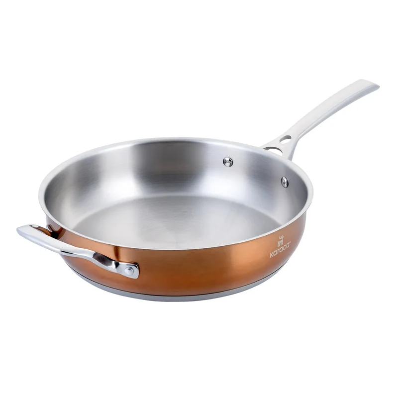 Karaca Rosegold Induktions Edelstahl Kochtopfset 10 teilig