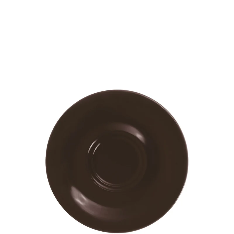 KAHLA Pronto Colore Untertasse 16 cm chocolate brown