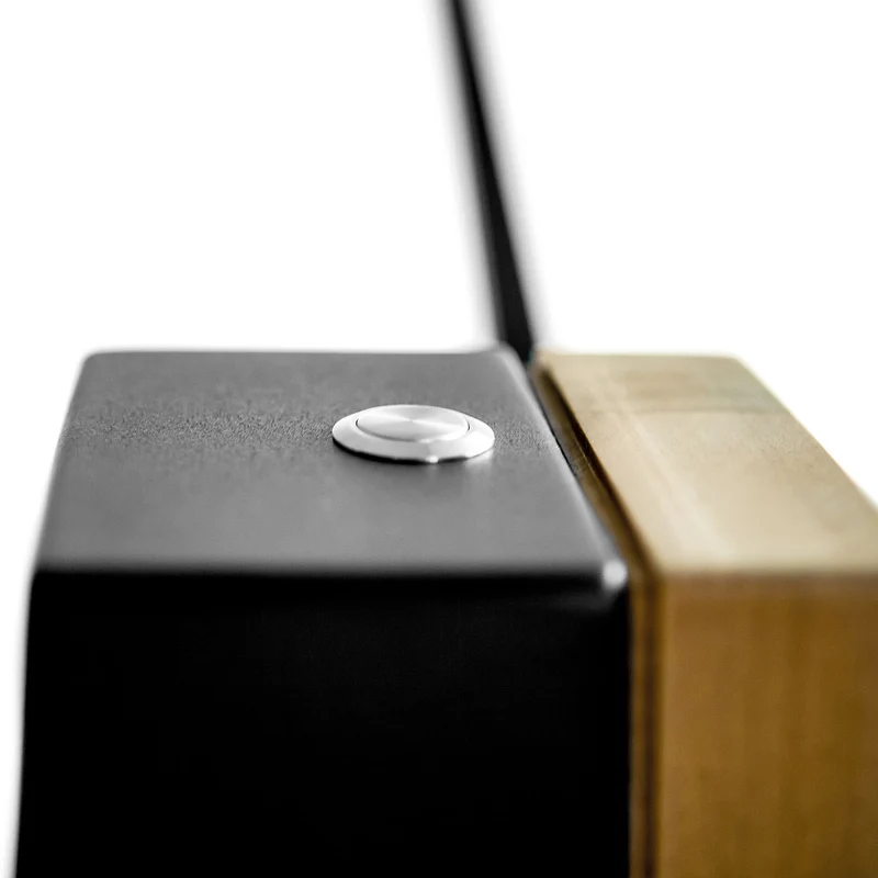 Wooden Floor Lamp ASTOLFO by Amedeo G. Cavalchini for Lumen Center
