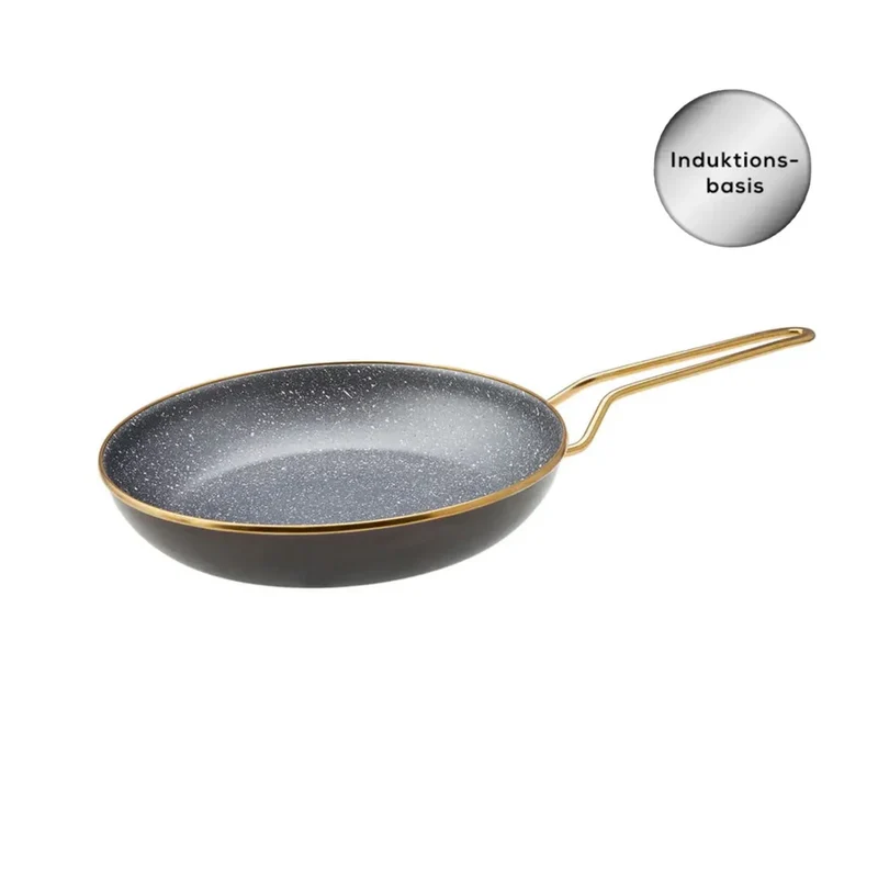 Karaca Troy Einhandgriff Pfanne Schwarz, 26 cm