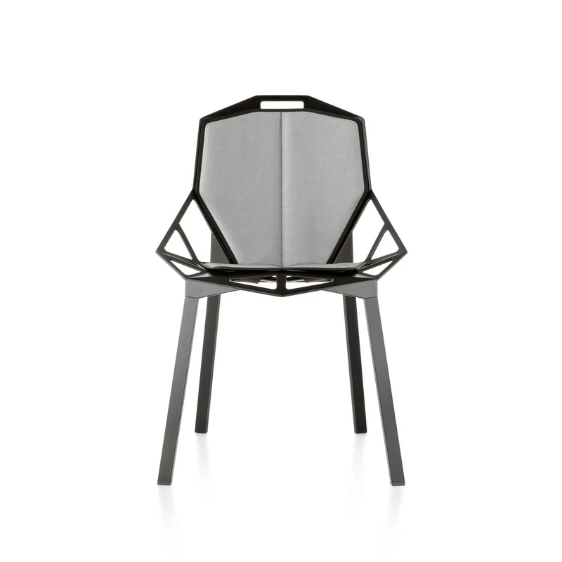 Outdoor Stackable Chair ONE Anodised Aluminium by Konstantin Grcic for Magis
