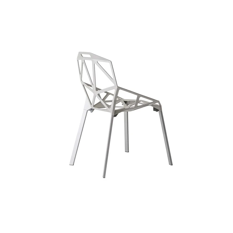 Outdoor Stackable Chair ONE Painted Aluminium by Konstantin Grcic for Magis