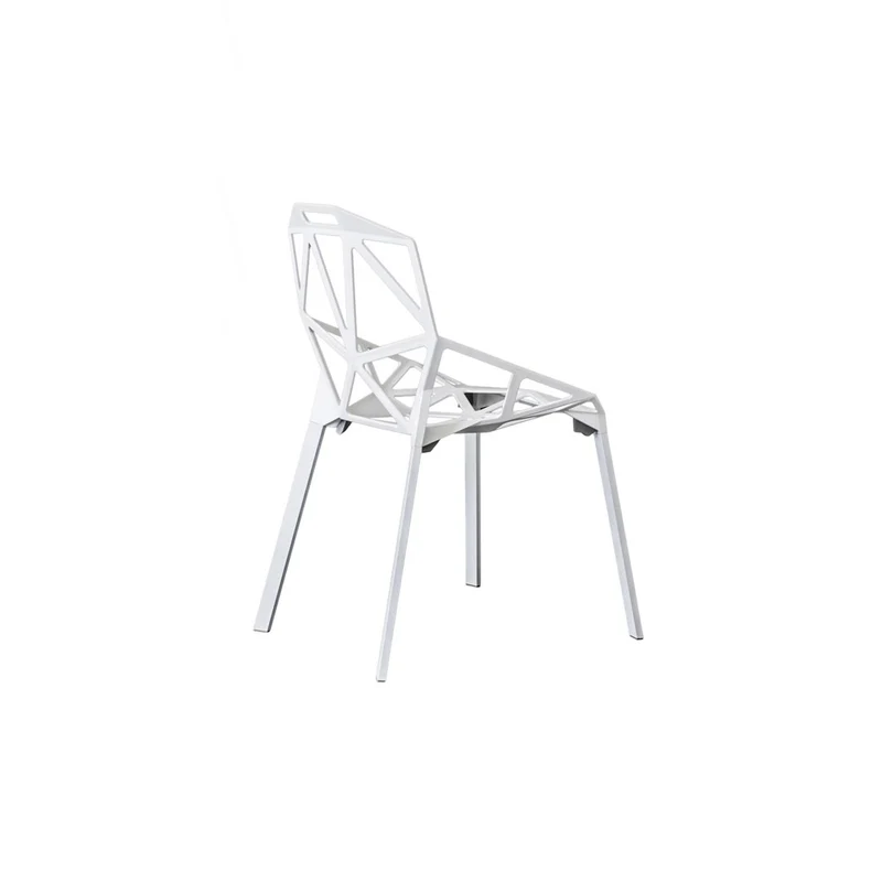 Outdoor Stackable Chair ONE Painted Aluminium by Konstantin Grcic for Magis