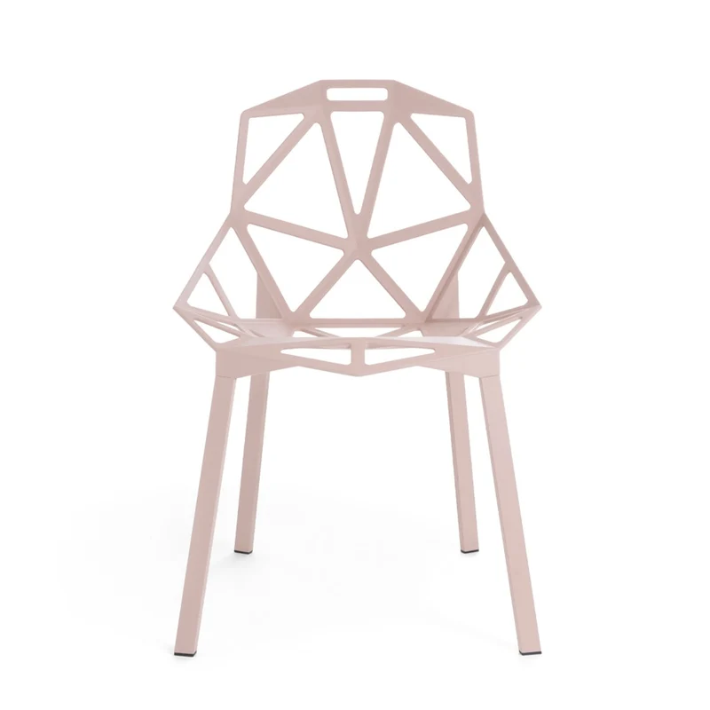 Outdoor Stackable Chair ONE Painted Aluminium by Konstantin Grcic for Magis