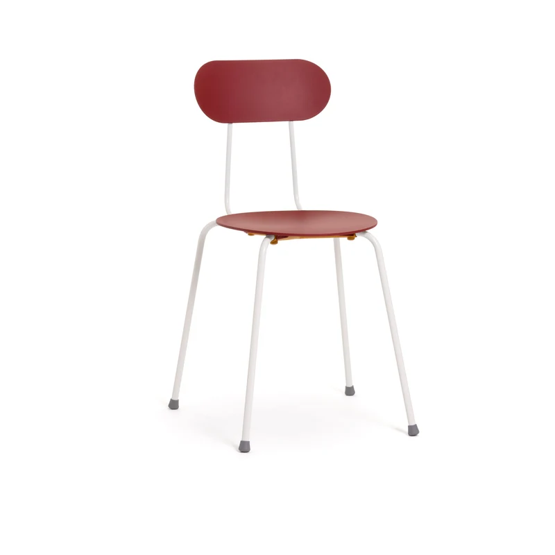 Metal Stackable Chair MARIOLINA Set of Two by Enzo Mari for Magis