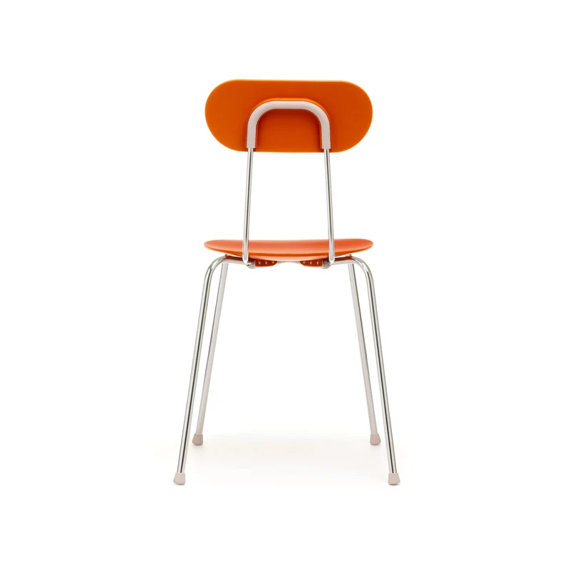Metal Stackable Chair MARIOLINA Set of Two by Enzo Mari for Magis