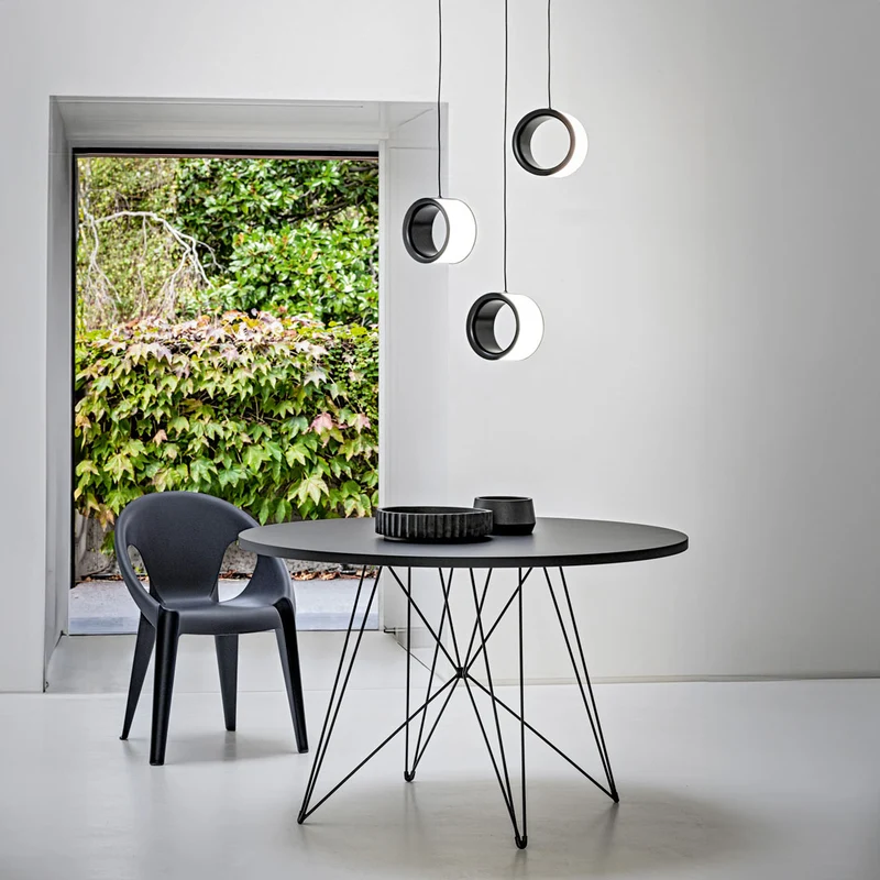 Outdoor Stackable Armrest Chair BELL by Konstantin Grcic for Magis