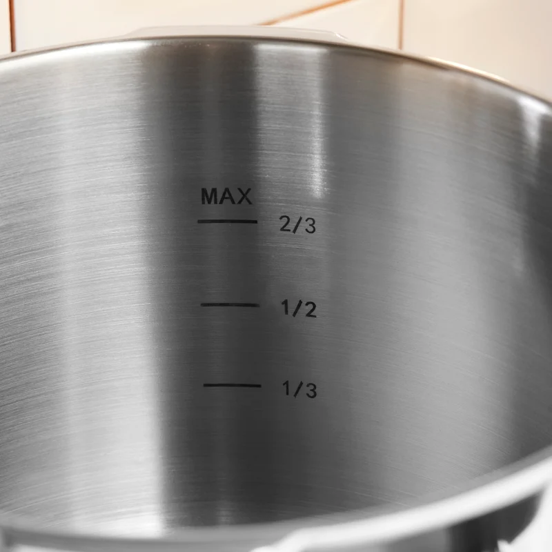 Karaca Ruggersteel Schnellkochtopf 4+6 Lt