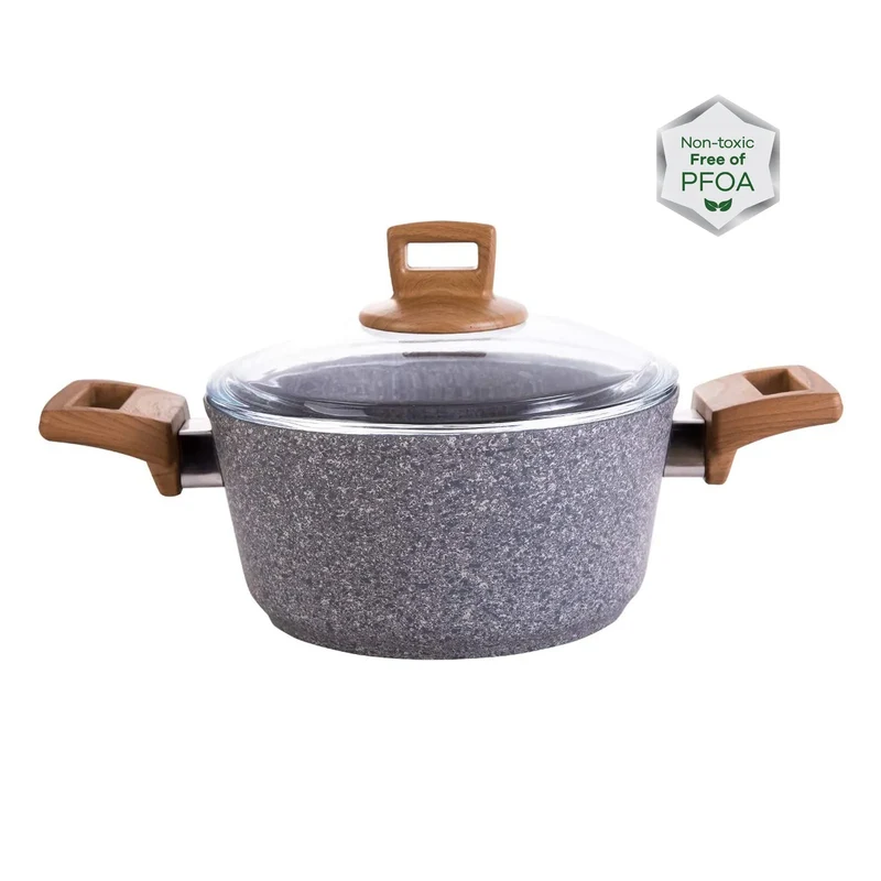 Karaca Silver Stone Granit Kochtopf 20 cm