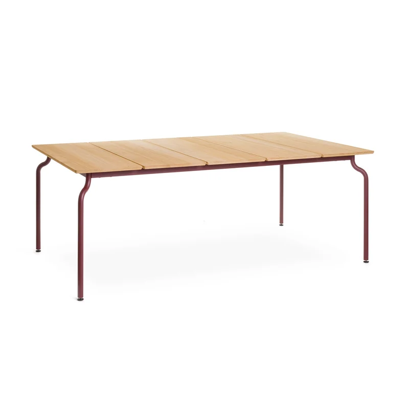 Outdoor Wood Dining Table SOUTH by Konstantin Grcic for Magis