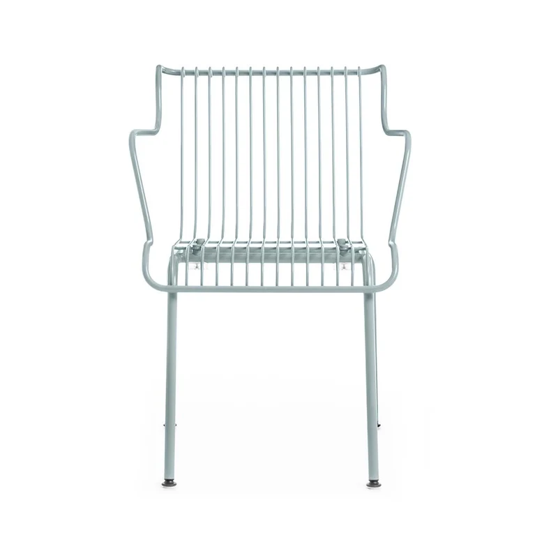 Outdoor Metal Armrest Chair SOUTH by Konstantin Grcic for Magis