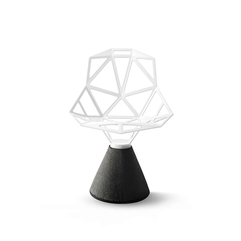 Outdoor Swivel Chair with Concrete Base ONE by Konstantin Grcic for Magis
