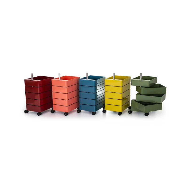 Drawer Unit on Wheels 360° by Konstantin Grcic for Magis