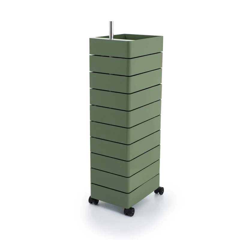 Drawer Unit on Wheels 360° by Konstantin Grcic for Magis