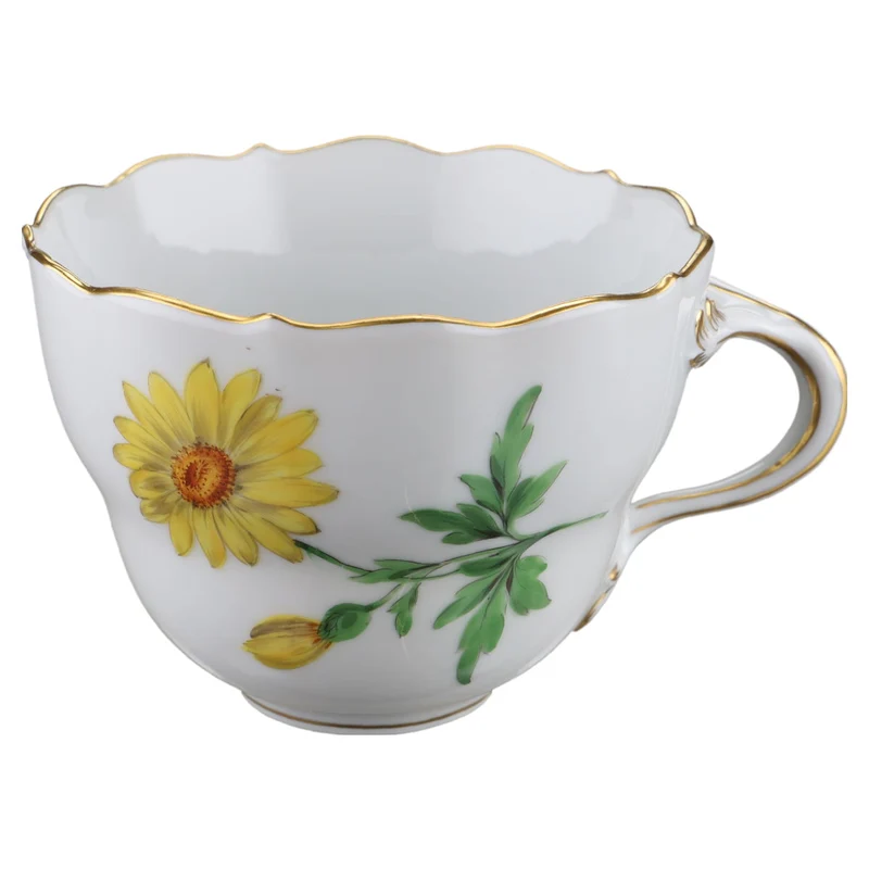 Kaffeetasse Blüte Gelb Typ III