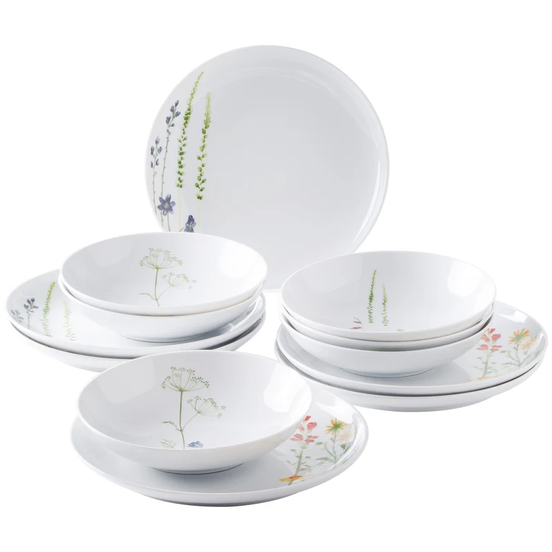 KAHLA Five Senses Wildblume Tafelservice 12tlg. Wildblume