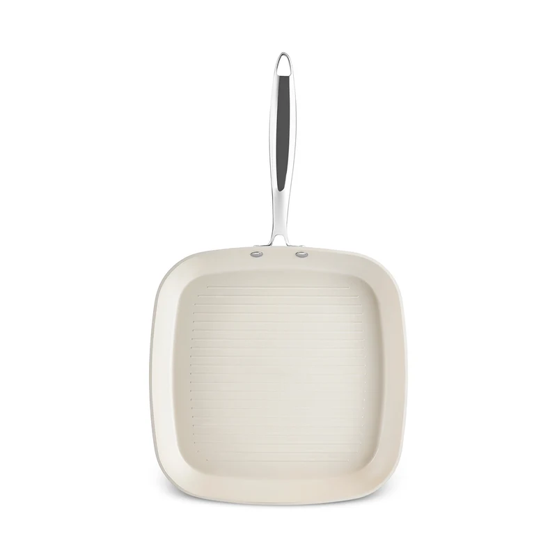 Karaca Swiss Crystal Almond Cream Stielgrill 28 cm