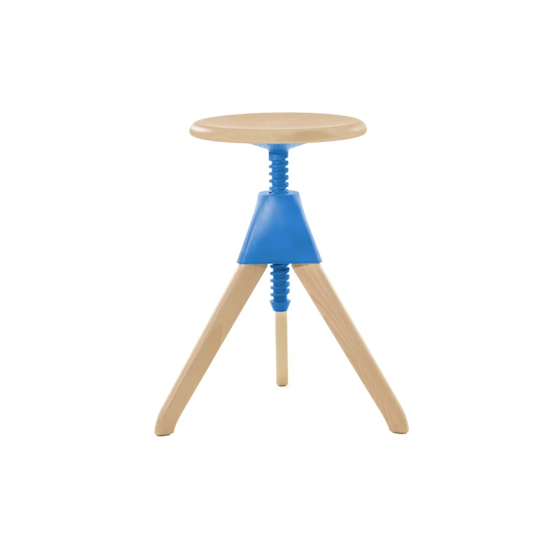 Adjustable Wooden Stool JERRY by Konstantin Grcic for Magis