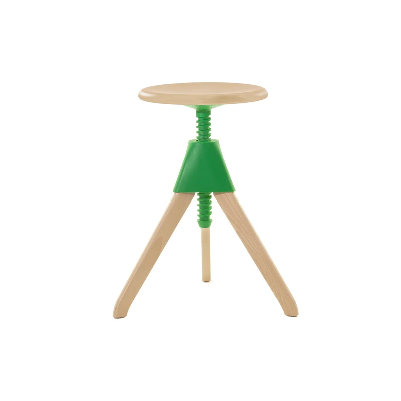 Adjustable Wooden Stool JERRY by Konstantin Grcic for Magis