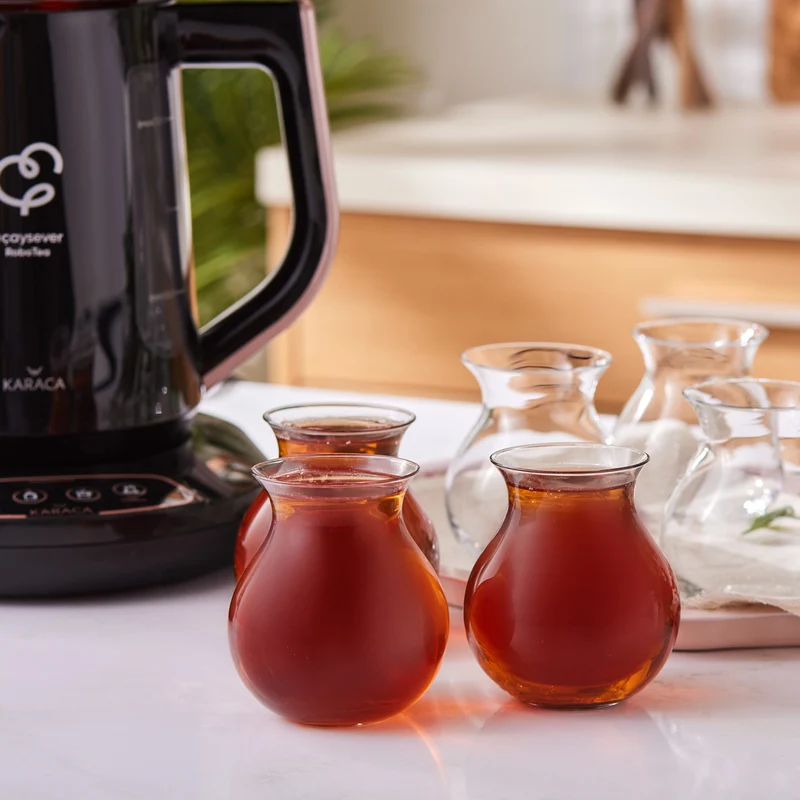 Karaca Tatlıcan 6-teiliges Teeglas-Set von Refika