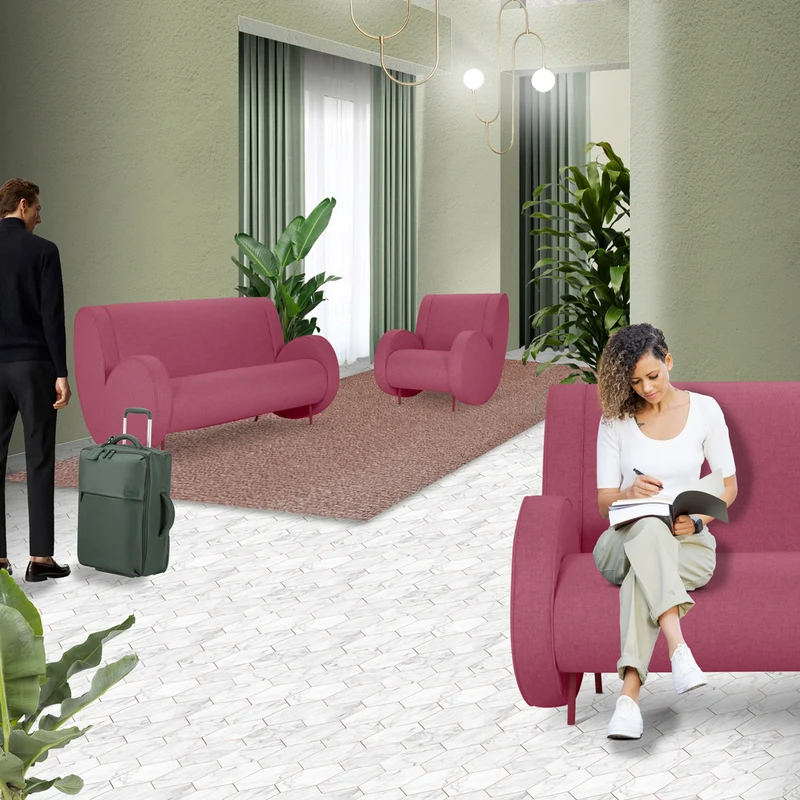 Sofa ATA by Simone Micheli for Adrenalina