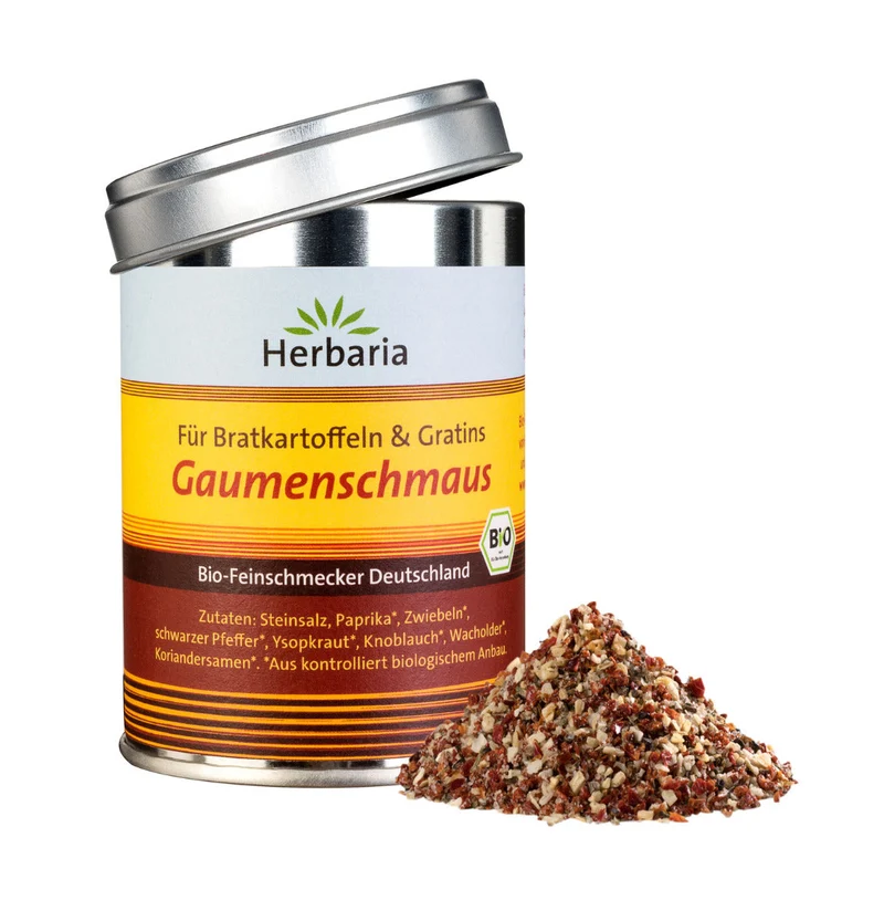 Herbaria Gaumenschmaus Gewürzmischung Bio 100 g