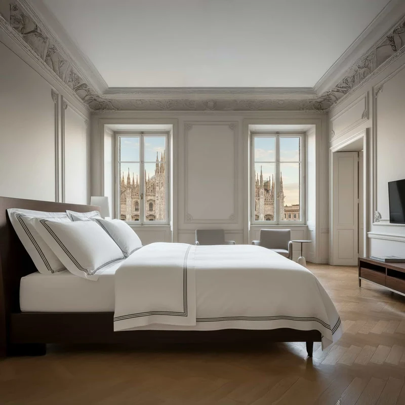 Egyptian Cotton Duvet Cover RIGA 3 LINE by Cittadini