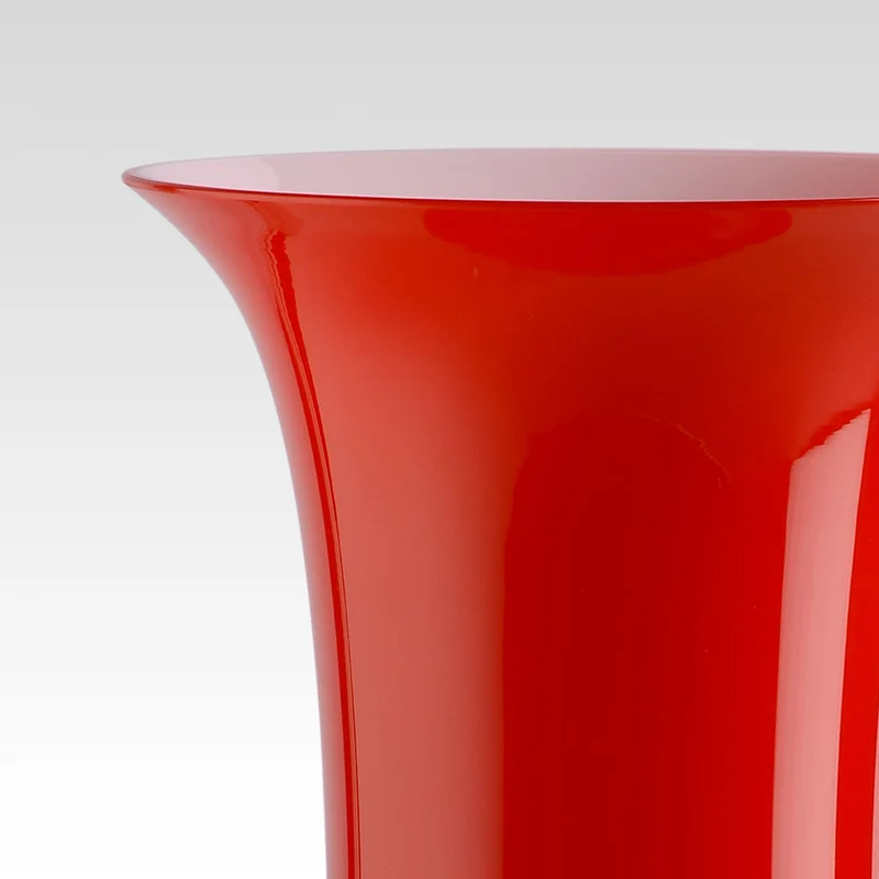 Murano Glass Vase OPALINO by Venini