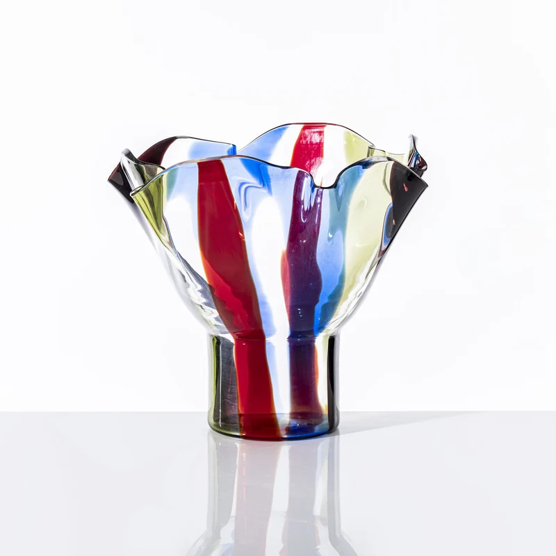 Murano Glass Vase KUKINTO by Timo Sarpaneva for Venini