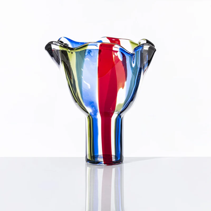 Murano Glass Vase KUKINTO by Timo Sarpaneva for Venini
