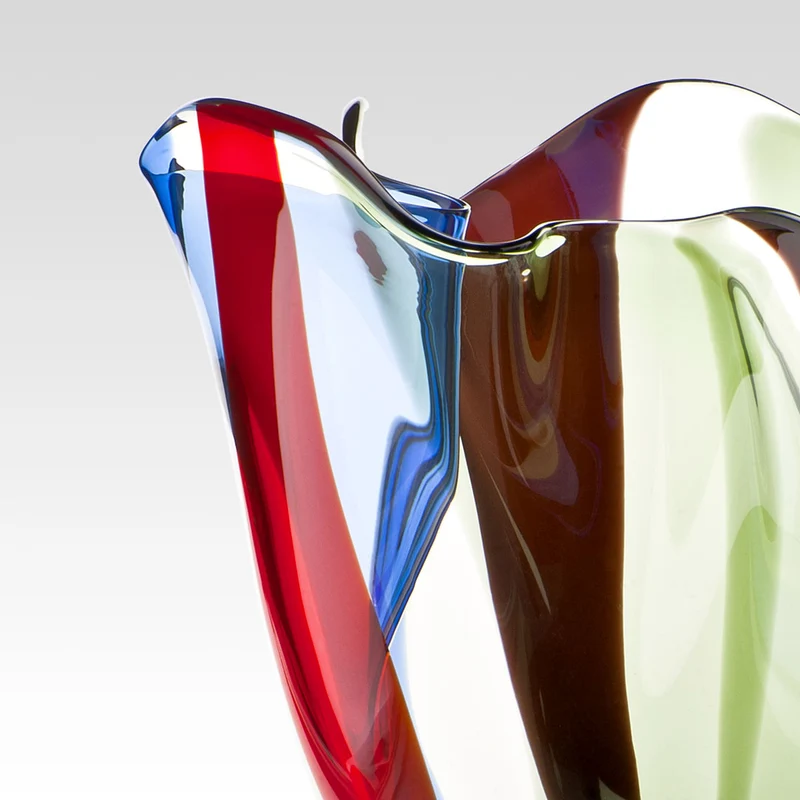Murano Glass Vase KUKINTO by Timo Sarpaneva for Venini