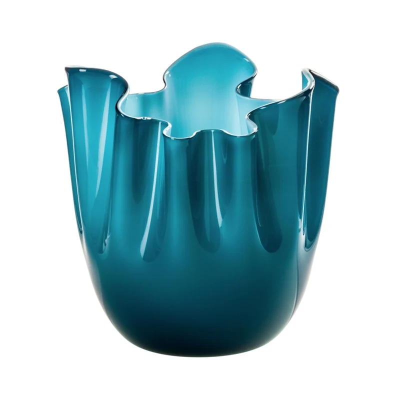 Murano Glass Vase FAZZOLETTO by Fulvio Bianconi for Venini