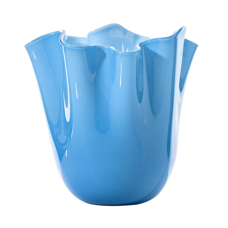 Murano Glass Vase FAZZOLETTO by Fulvio Bianconi for Venini
