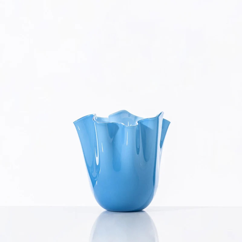 Murano Glass Vase FAZZOLETTO by Fulvio Bianconi for Venini