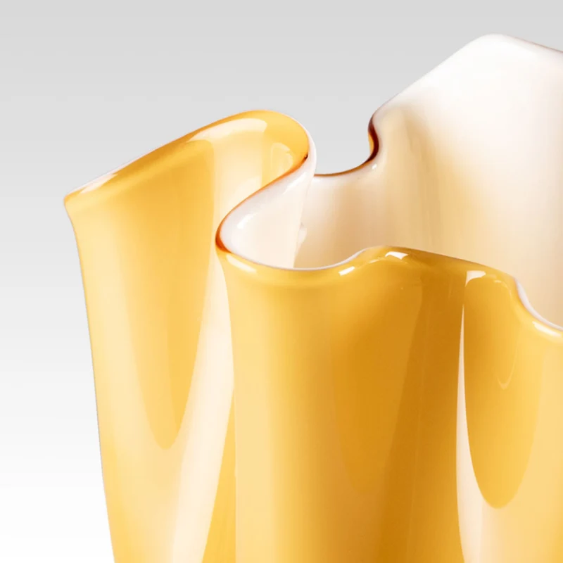 Murano Glass Vase FAZZOLETTO by Fulvio Bianconi for Venini