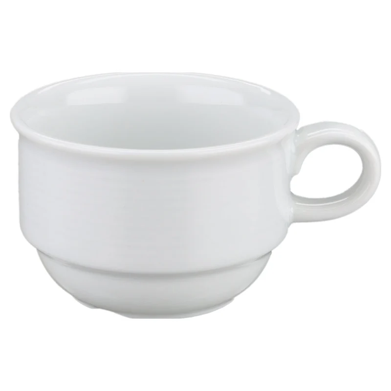 Mokkatasse Espressotasse - weiß -
