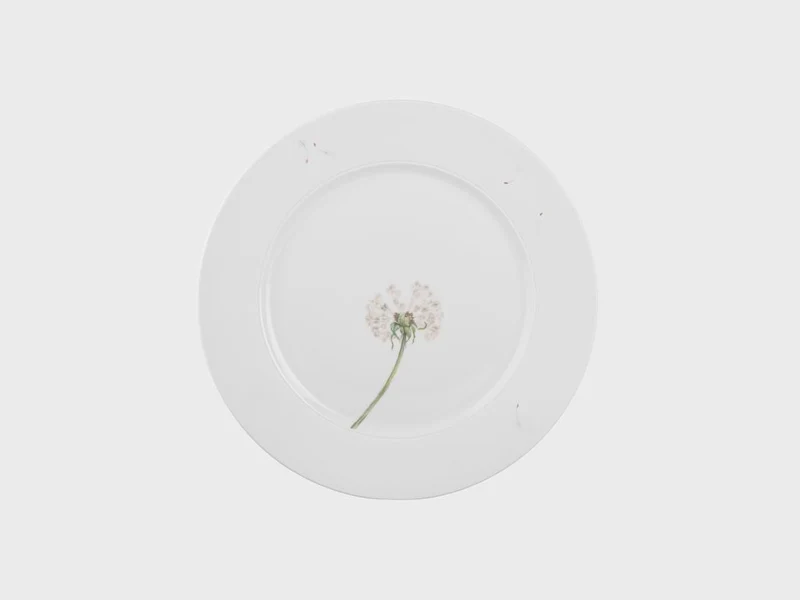 Teller | Lotos | Pusteblume | 24 cm