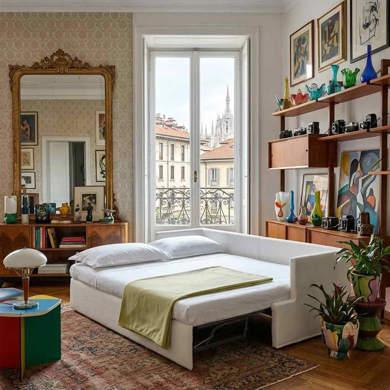 Sofa Bed BALI by Giulio Manzoni for Horm