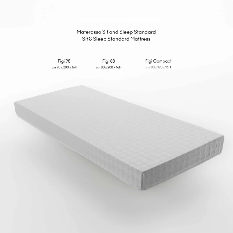 Storage Bed ISOLOTTO by Orizzonti Design Center for Horm