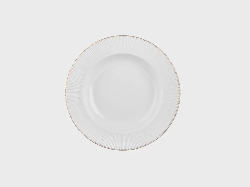 Teller tief | Adonis | Goldzacken | 22 cm