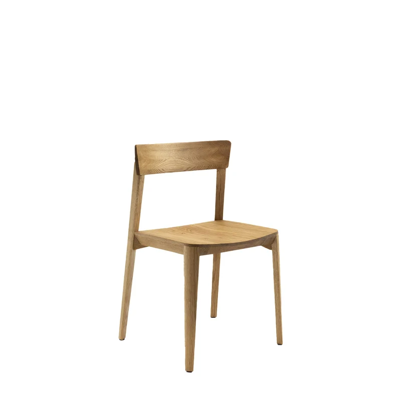 Wood Dining Chair MIA WOOD by C.R.&S. Riva 1920