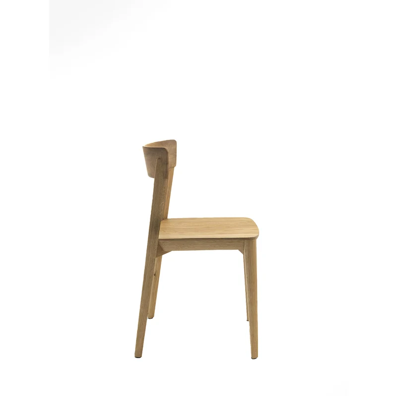 Wood Dining Chair MIA WOOD by C.R.&S. Riva 1920