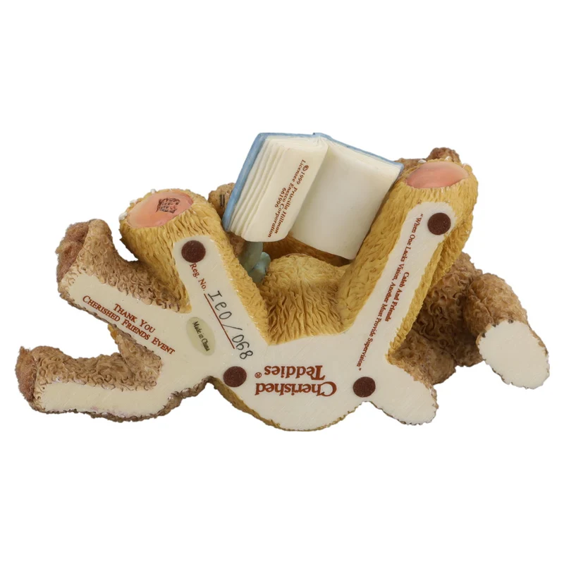Teddy 661996 Caleb And Friends "When One Lacks Vision, Another Must Provide Supervision"